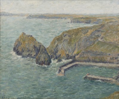 Lot 501 - Christopher Sanders (1905-1991) Cornish Coast,...