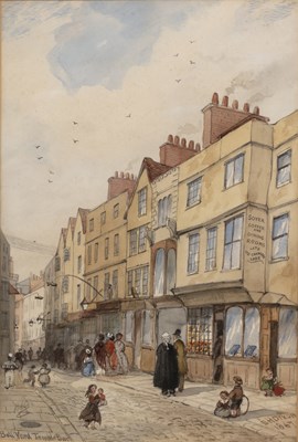 Lot 464 - E.H. Dixon 'Bell Yard, Temple Bar, signed and...