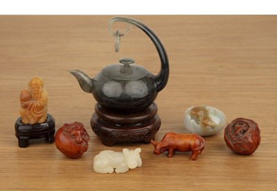 Lot 243 - Group of pieces Chinese including three...