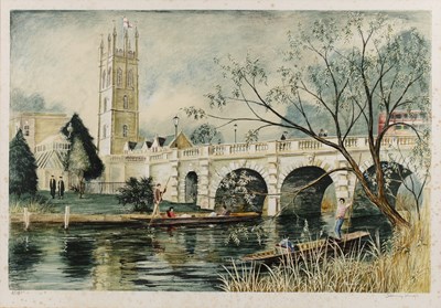 Lot 65 - Alexander Williams (1846-1930) Fisherfolk off...