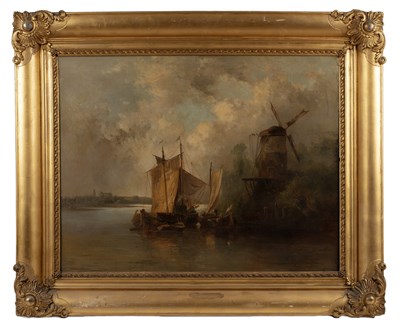 Lot 470 - English school (19th century) Sailing boats by...