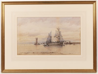 Lot 477 - Albert Ernest Markes (1865-1901) Sailing boats...