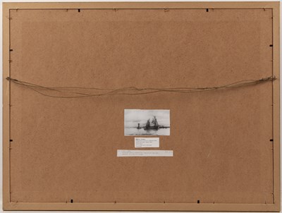 Lot 477 - Albert Ernest Markes (1865-1901) Sailing boats...