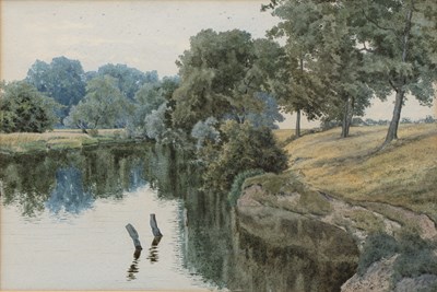 Lot 480 - William Fraser Garden (1856-1921) A tranquil...