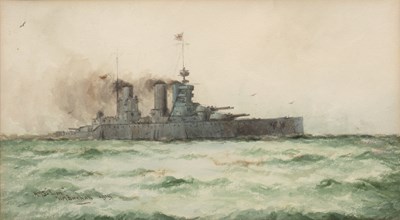 Lot 481 - William Minshall Birchall (1884-1941) 'H.M.S....