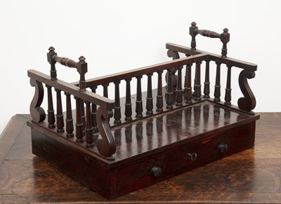 Lot 479 - In the manner of Gillows  rosewood, double...