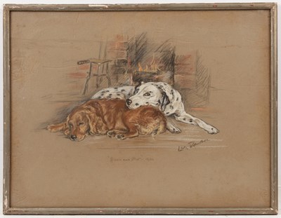 Lot 484 - Lucy Dawson (1867-1954) 'Bunch and Blot - 1936'...