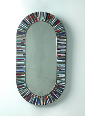 Lot 1100 - A modern wall mirror