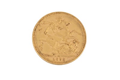 Lot 319 - A Victoria sovereign, dated 1899