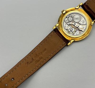 Lot 346 - An 18ct gold dress watch by Audemars Piguet,...