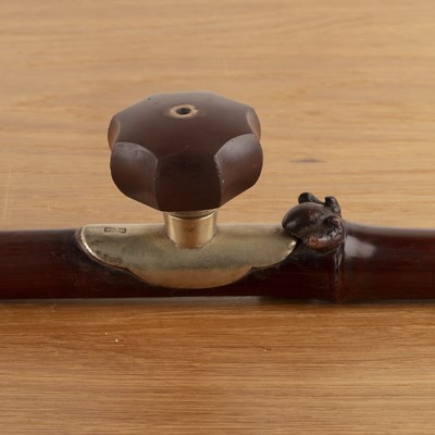 Lot 397 - Bamboo opium pipe Chinese, late 19th Century...