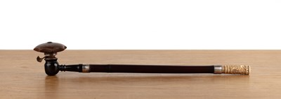 Lot 399 - Bamboo opium pipe Vietnam, early 20th Century...