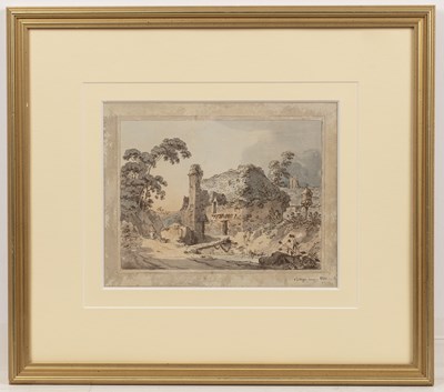 Lot 89 - William Payne (1755/60-c.1830) Cottage near...