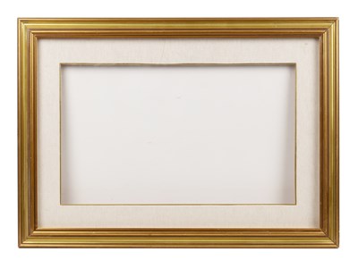 Lot 562 - A 20th century gilt frame, with moulded border,...