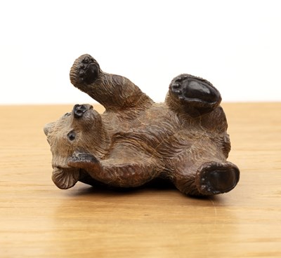 Lot 113 - Mary Regat (b.1943) 'Purdy (Bear cub)', cold...