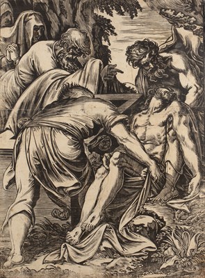 Lot 433 - Giuseppe Scolari (fl. 1592-1607) Entombment,...