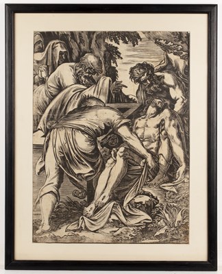 Lot 433 - Giuseppe Scolari (fl. 1592-1607) Entombment,...
