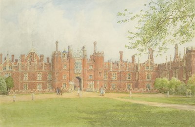 Lot 174 - Fritz Althaus (1863-1962) Hampton Court,...