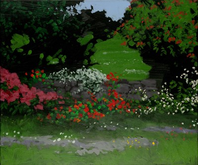 Lot 530 - Adrian Henri (1932-2000) 'Garden Study I',...