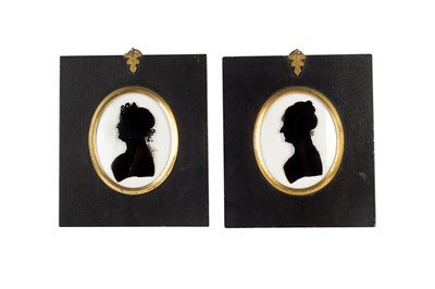 Lot 553 - Charles Rosenberg (1745-1844) Silhouette...