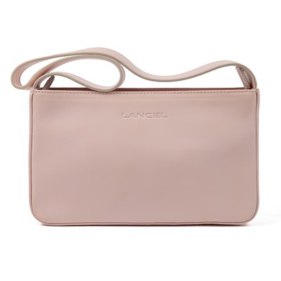 Lot 540 - A Lancel Paris, baby pink handbag H. 14cm x L....