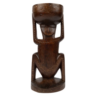 Lot 475 - An African tribal carved figure