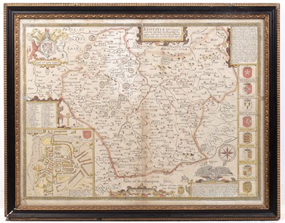 Lot 376 - Maps to include, After John Speed (1552-1629)...