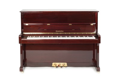 Lot 106 - A Wendl and Lung Model 122 upright piano,...