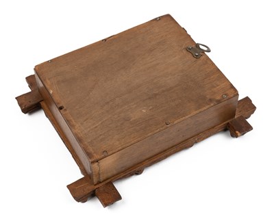 Lot 487 - A Swiss limewood diorama