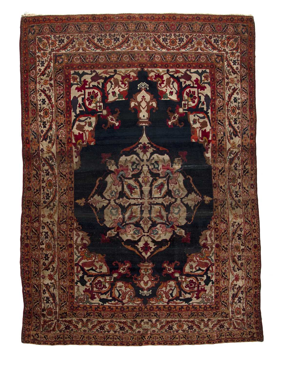 Lot 265 - Tabriz rug dated 1854 Persian, 19th Century...