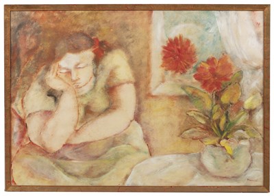 Lot 545 - Mario Marcucci (1910-1992) Sleeping figure,...