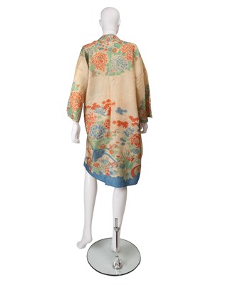 Lot 525 - A 1920’s Japanese kimono robe 100% fine...