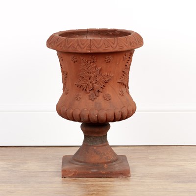 Lot 88 - Sankey & Bulwell terracotta campana style...