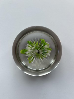 Lot 490 - An antique Baccarat glass paperweight