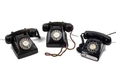 Lot 244 - Three 20th-Century telephones