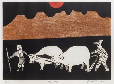 Lot 2 - Julian Trevelyan (1910-1998) The Plough, 1976...