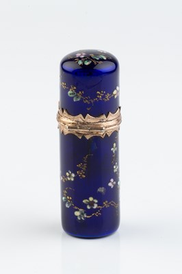 Lot 519 - A 19th century French Limoges enamel scent...