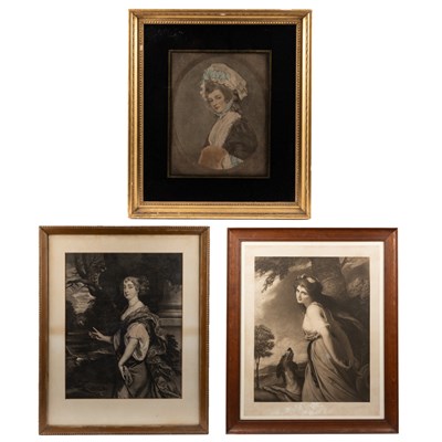 Lot 257 - Three portrait prints