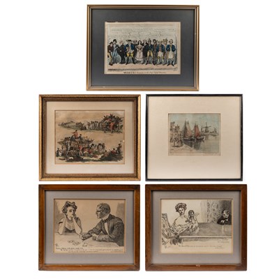 Lot 360 - A collection of five prints