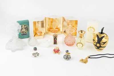 Lot 359 - Lalique 'les Flaçons' collection miniatures,...