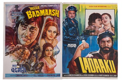 Lot 183 - A collection of eleven Indian film posters