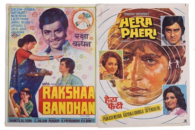 Lot 183 - A collection of eleven Indian film posters