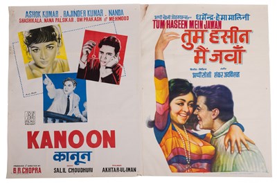 Lot 183 - A collection of eleven Indian film posters