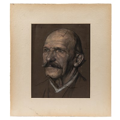 Lot 1032 - Two portraits