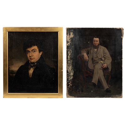 Lot 260 - Two portraits