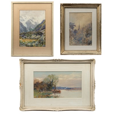 Lot 377 - Three watercolours