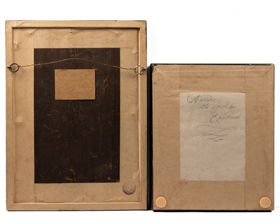 Lot 282 - Two pictures of Admiral Lord Nelson