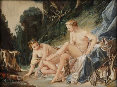 Lot 488 - After Francois Boucher Diane Sortant du bain,...