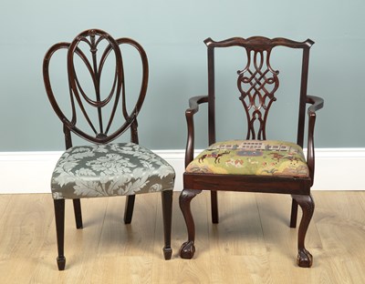 Lot 132 - Two child's chairs