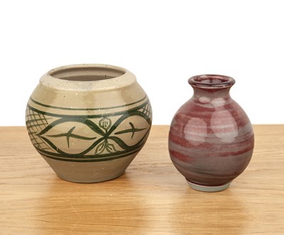 Lot 295 - Nic Harrison (b.1949) studio pottery vase with...